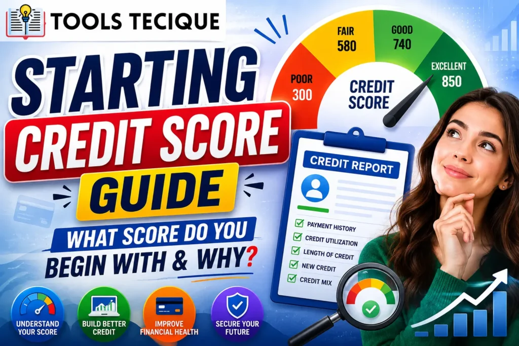 Starting Credit Score Guide What Score Do You Begin With and Why