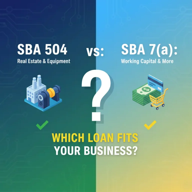 SBA 504 Loan vs 7(a): Which Small Business Loan Is Right for You?