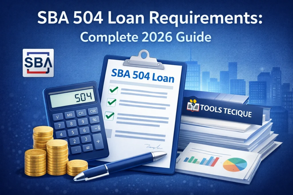 SBA 504 Loan Requirements