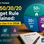 The 50/30/20 Budget Rule Explained: How to Use It in 2026