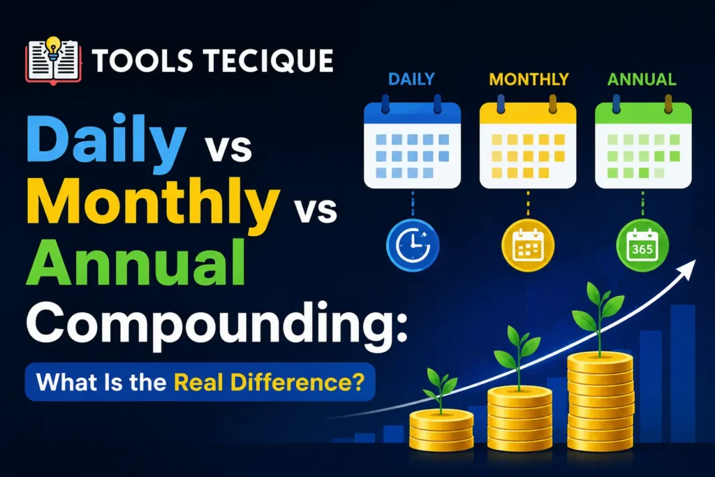 Daily vs Monthly vs Annual Compounding What Is the Real Difference
