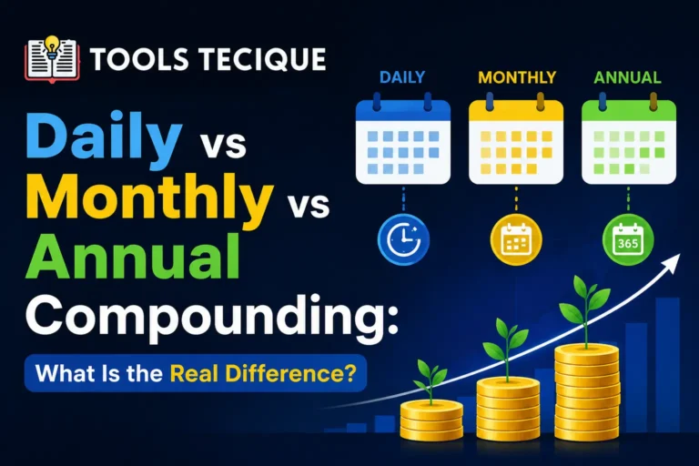 Daily vs Monthly vs Annual Compounding: What Is the Real Difference?