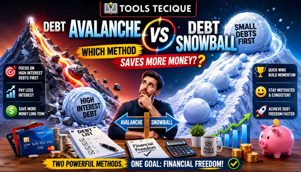 Debt Avalanche vs Debt Snowball Which Saves More (2026)
