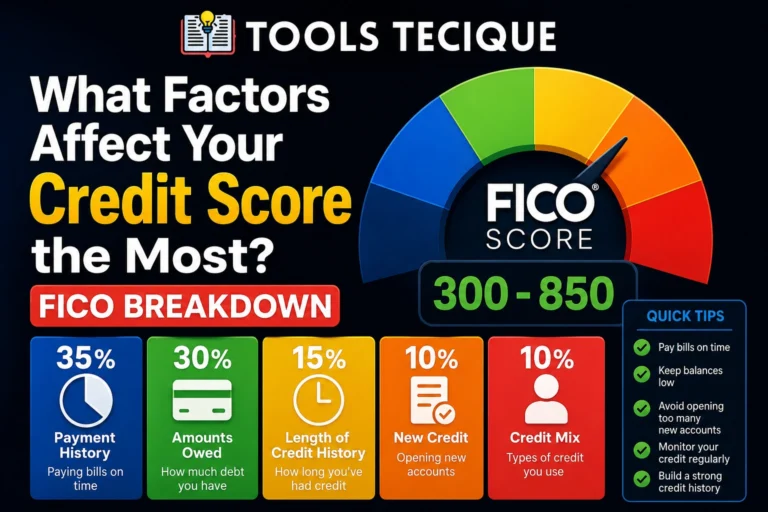 What Factors Affect Your Credit Score the Most? FICO Breakdown