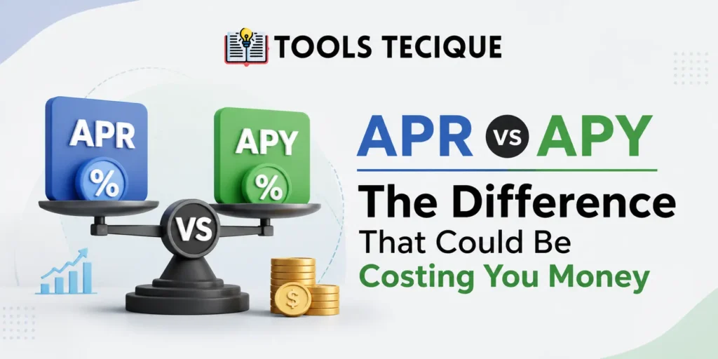 APR vs APY The Difference That Could Be Costing You Money