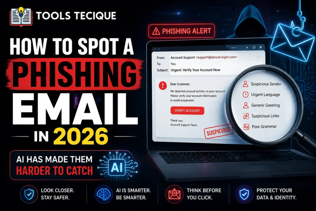 How to Spot a Phishing Email in 2026 (AI Has Made Them Harder to Catch)