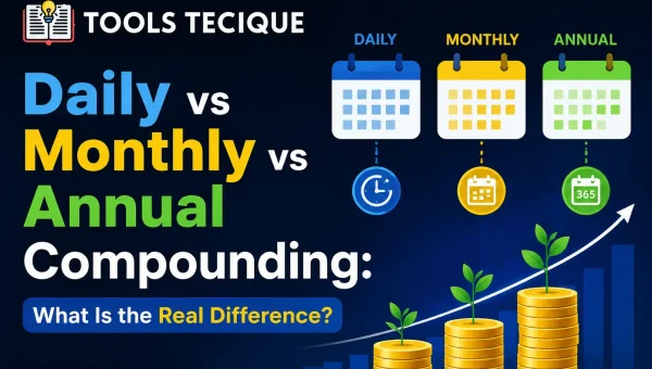 Daily vs Monthly vs Annual Compounding What Is the Real Difference