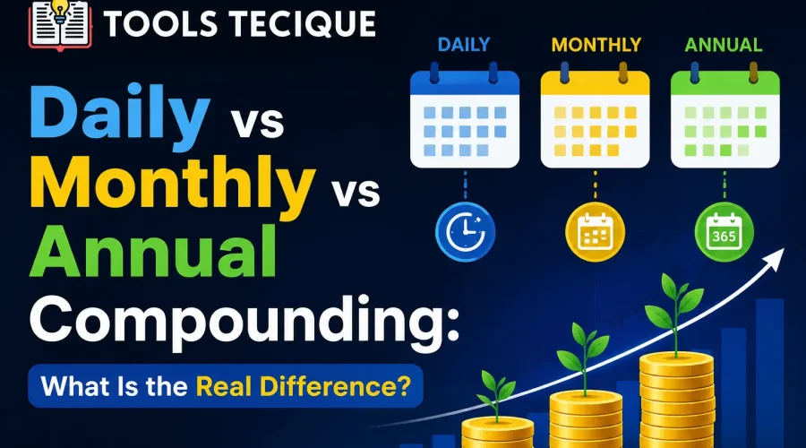 Daily vs Monthly vs Annual Compounding What Is the Real Difference