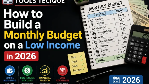 How to Build a Budget on a Low Income in 2026