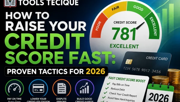 How to Raise Your Credit Score Fast Proven Tactics for 2026