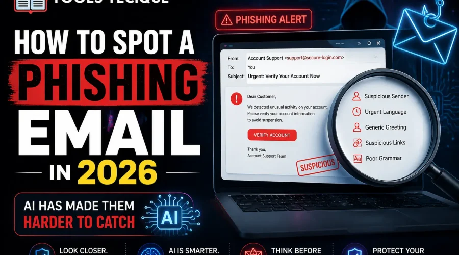 How to Spot a Phishing Email in 2026 (AI Has Made Them Harder to Catch)