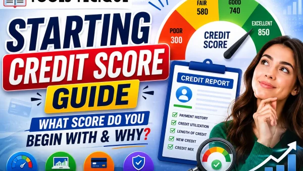 Starting Credit Score Guide What Score Do You Begin With and Why