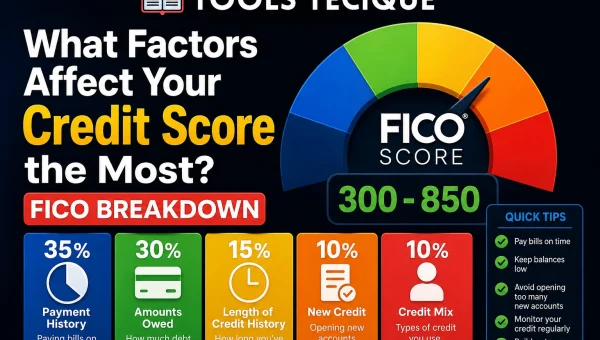 What Factors Affect Your Credit Score the Most FICO Breakdown